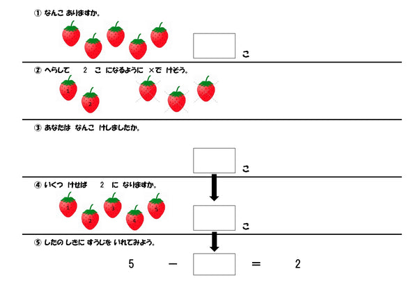 【WISC‐Ⅴ対応】ひきざん入もんへん～ひとけた－ひとけた、ふたけた－ひとけたVol.1、ふたけた－ひとけたVol.2セット