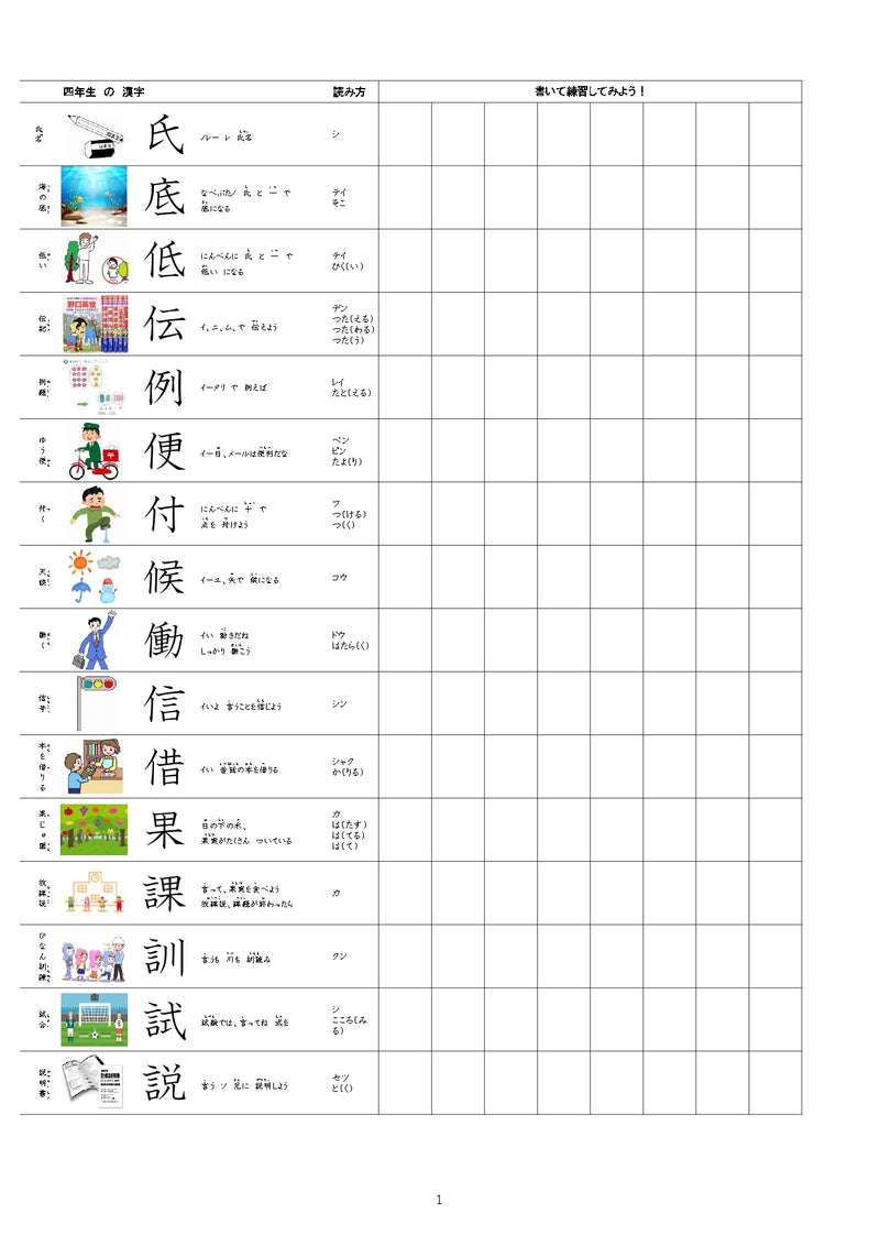 【WISC‐Ⅴ対応】覚える漢字～四年生、五年生、六年生セット