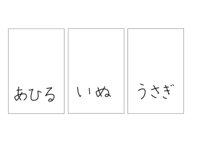 【WISC‐Ⅴ対応】これからしょうがっこう！～ひらがなカードVol.1、ひらがなカードVol.2セット